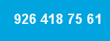 926 418 75 61